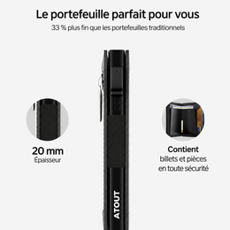 Portefeuille compact ATOUT — vue 5